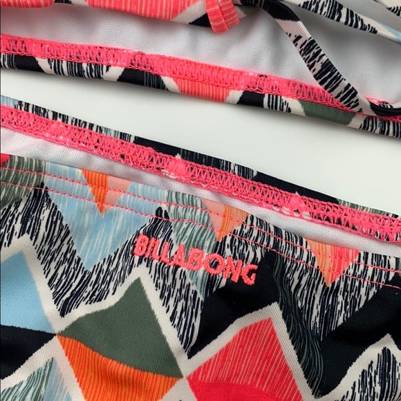 SOLD!! Billabong Pink Bikini Swim Suit Size 4 Tank - Picture 8 of 8